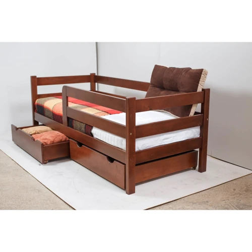 Кровать подростковая MONTANA с ящиками (800x1900) (бук)