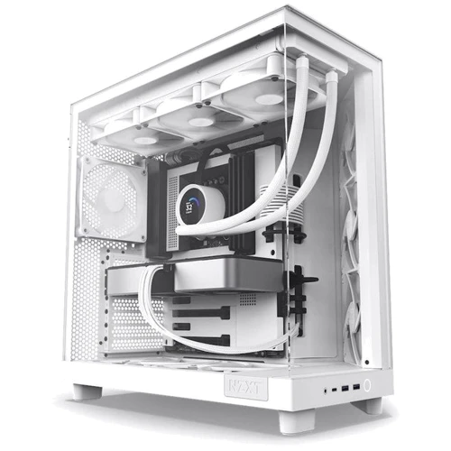 Корпус NZXT H6 Flow All White (CC-H61FW-01)