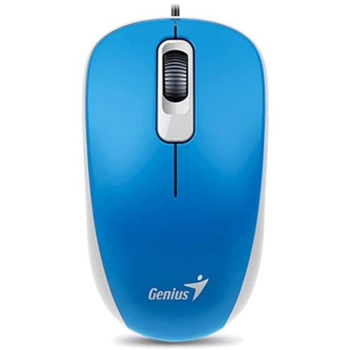 Мышь Genius DX-110 USB Blue (31010116103): Эргономика для правой и левой руки