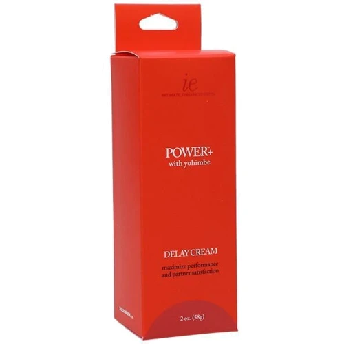 Мощный крем-пролонгатор Doc Johnson Power+with Yohimbe Delay Cream For Men, экстракт Йохимбе, 56 г