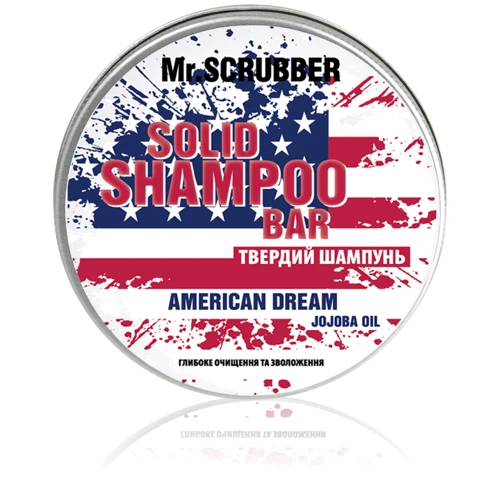 Mr.SCRUBBER Твердый шампунь American Dream 70 g