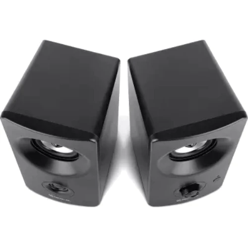 Акустическая система REAL-EL S-405 USB Black (EL121100016): Материал корпуса пластик