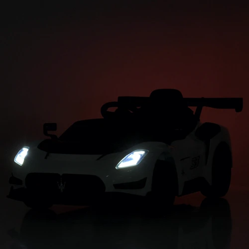 Детский электромобиль Bambi Maserati белый (M 5105EBLR-1)