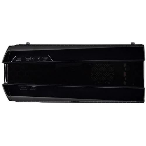 Корпус Thermaltake Versa N27 (CA-1H6-00M1WN-00): Материал передней панели пластик