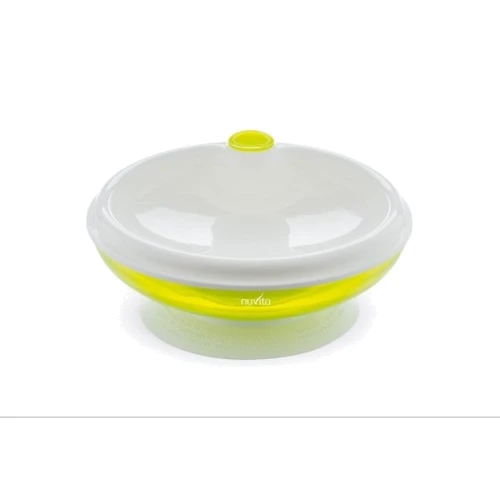 Тарелка для кормления Nuvita с подогревом 6м+ Салатовая (NV1427Lime)