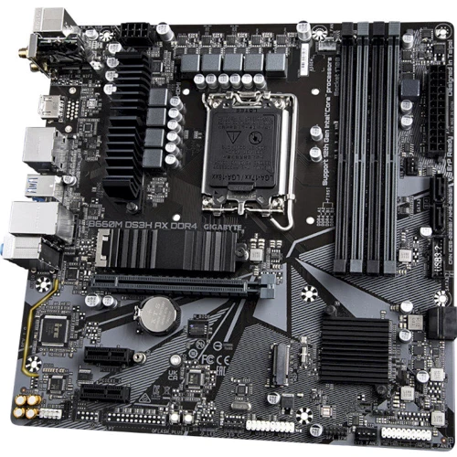 Gigabyte B660M DS3H AX DDR4: Роз'єми на платі USB 2.0, USB 3.2 Gen 1
