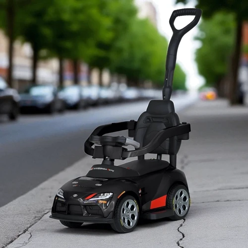 Каталка-толокар 2в1 Bambi Toyota чорний (M 6129EL-2)