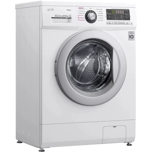 Стиральная машина LG F1296WDS1: Загрузка белья (стирка), кг 6.5