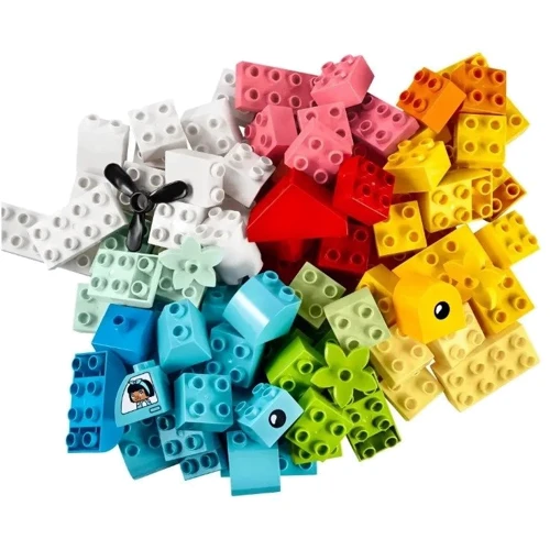 Конструктор Lego Duplo Classic Коробка-сердце 80 деталей (10909): Количество деталей, шт. 80