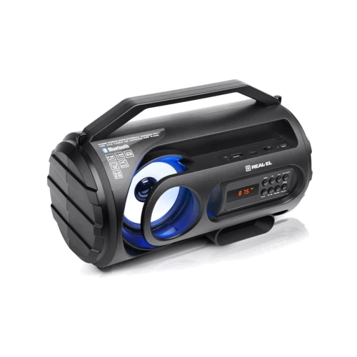 Акустика REAL-EL X-710 Black: Тип портативная