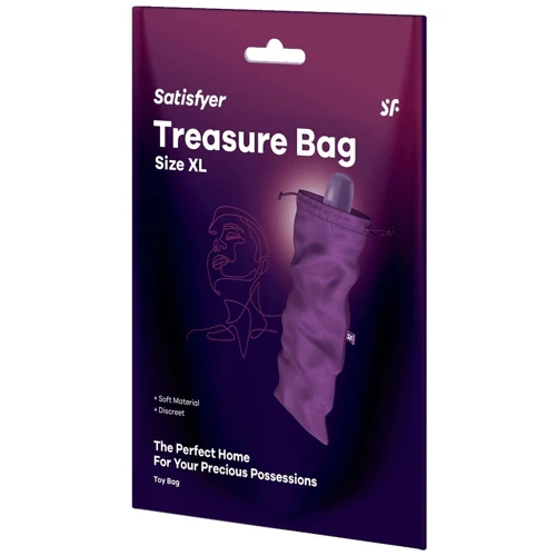 Мешочек для хранения игрушек Satisfyer Treasure Bag XL Violet