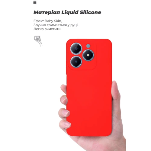 Чохол для телефона ArmorStandart ICON Case Camera cover Red для Realme C63 4G / C61 4G (ARM78461) фото 7