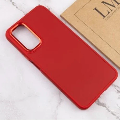 Чехол для телефонов TPU Case Bonbon Metal Style Red for Samsung A346 Galaxy A34 5G: Материал TPU (термополиуретан)