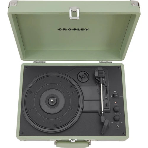 Виниловый проигрыватель Crosley Cruiser Deluxe (Mint): Форма тонарма Прямая