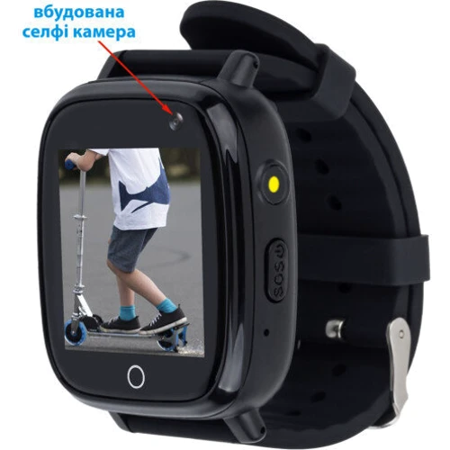 Смарт-годинник AmiGo GO001 iP67 Black: Тип гаджета Дитячі смарт годинник