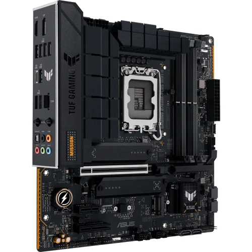 ASUS TUF GAMING B760M-PLUS WIFI II UA: Оперативная память 4xDDR5 7800+ МГц, до 192 ГБ