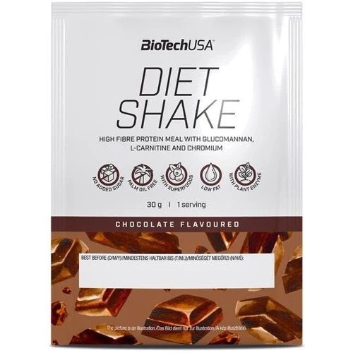 Заменитель питания BioTech Diet Shake 30 g /sample/ Chocolate
