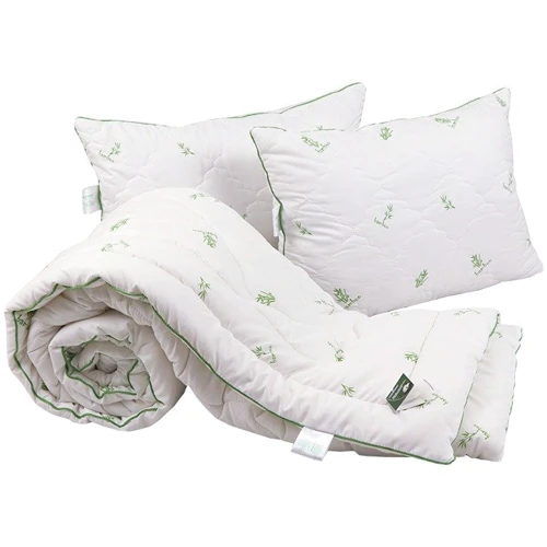 Одеяло Руно Bamboo Style 172х205 см и подушка 2 шт 50х70 см (172.52_Bamboo Style_demi)