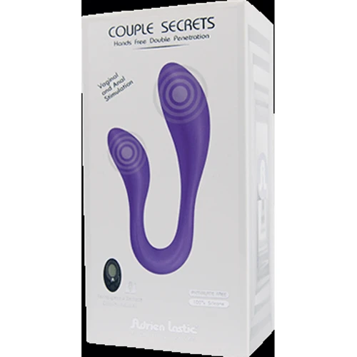 Вібратор для пар Adrien Lastic Couple Secrets II з пультом LRS
