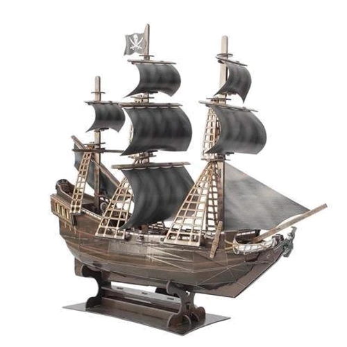 3D пазл CubicFun Корабль Месть Королевы Анны (T4005h)