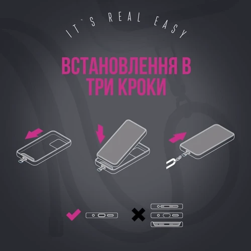 Ремешок для смартфона ArmorStandart Rope Black Unicorn with Dark holder (ARM76095) фото 4
