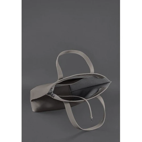 Женская сумка шоппер BlankNote коричневая (BN-BAG-17-beige): Фактура Матовая, Гладкая
