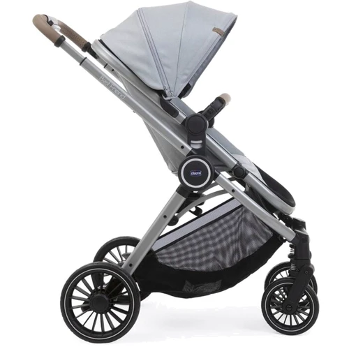 Универсальная коляска 2 в 1 Chicco Best Friend Pro Light серая (79866.30.04): Возможность установки люльки есть