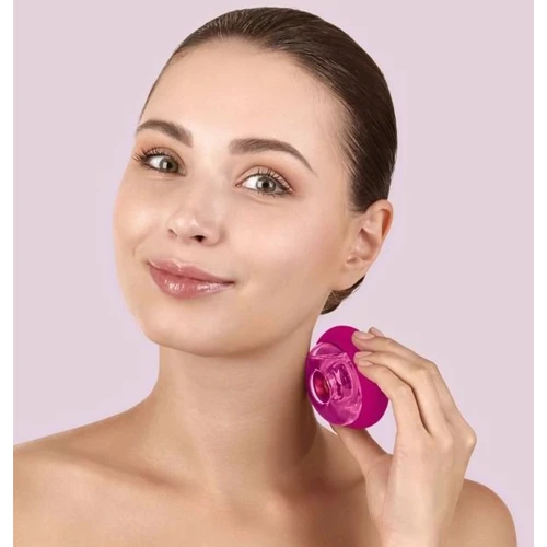 Массажер Звуковой массажер для лица и тела GESKE Sonic Cool & Warm Face and Body Massager 9 в 1 Magenta (GK000699MG01)