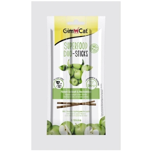 Мясные палочки Gimborn GimCat Superfood Duo Говядина и Яблоки 3 шт. (4002064420561)