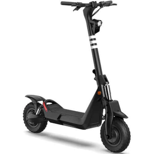 Электросамокат Okai Panther ES800 (2*750 Вт, 19,2 А/ч, 52 В), черный: Особенности С рулем, С большими колесами, Быстрые, С большим запасом хода, Светящийся
