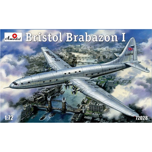 Модель Amodel Експериментальний пасажирський літак Bristol Brabazon I (AMO72028)