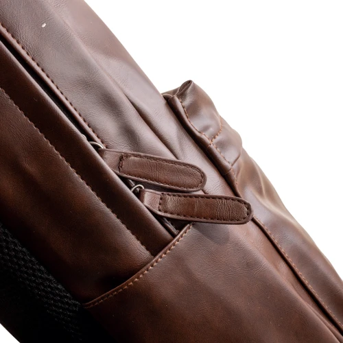 Чоловік рюкзак Valiria Fashion коричневий (3DETBM9811-10): Матеріал Штучна шкіра