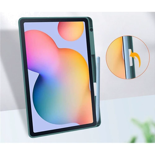 Аксессуар для планшетных ПК BeCover Case Book Soft Edge with Pencil mount Dark Green for Samsung Galaxy Tab S6 Lite 2024 P620/P625/P627 (710838) фото 4