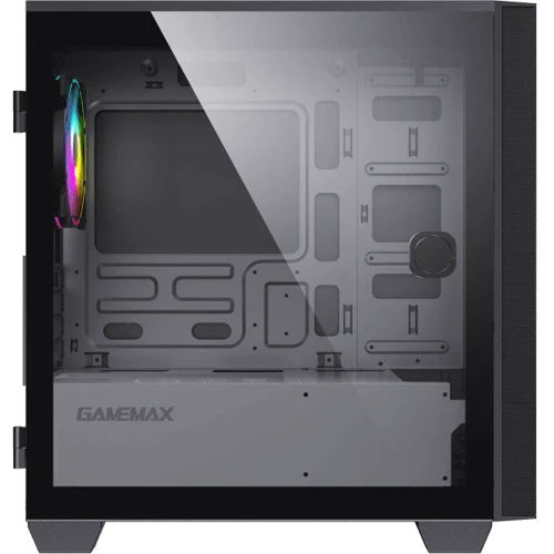 Корпус GameMax Aero Mini ECO (H607): Материал передней панели пластик и сталь