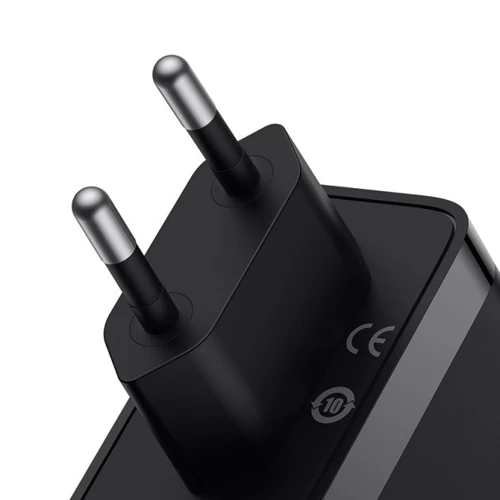 Зарядний пристрій Baseus Wall Charger GaN5 Pro 2xUSB-C+USB 140W з USB-C Cable Black (CCGP100201): Кількість USB-портів 3