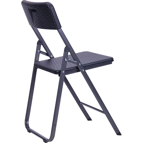 Стул складной AMF Морган YC-042 пластик Rattan Black (514749): Вид Стул
