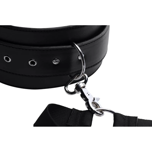 БДСМ система для фиксации Master SeriesThigh Harness & Wrist Cuffs (чёрный)