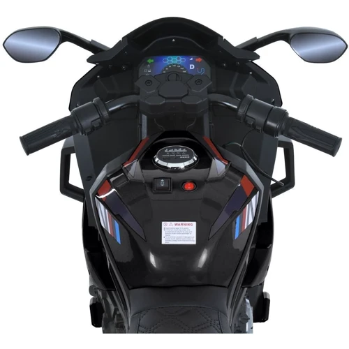 Детский трехколесный электромотоцикл Bambi 50W черный (M 6143EL-2)