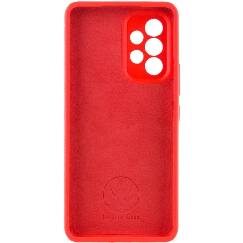 Чехол для телефонов Lakshmi Premium Case Silicone Cover Full Camera Red for Samsung A736 Galaxy A73 5G: Материал силикон