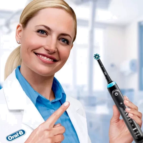 Зубная щетка Braun Oral-B Genius X 20000N Black фото 8
