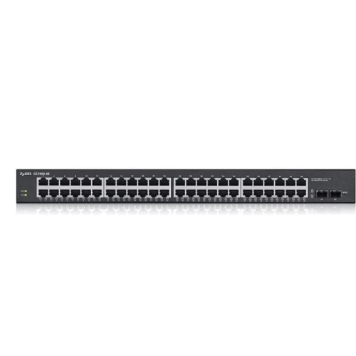 Сетевой коммутатор ZyXel GS1900-48 (GS1900-48-EU0101F): Порты только Fast Ethernet (10/100)