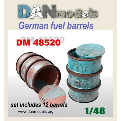 Набор DAN models Немецкие топливные бочки 10 шт. (DAN48520)