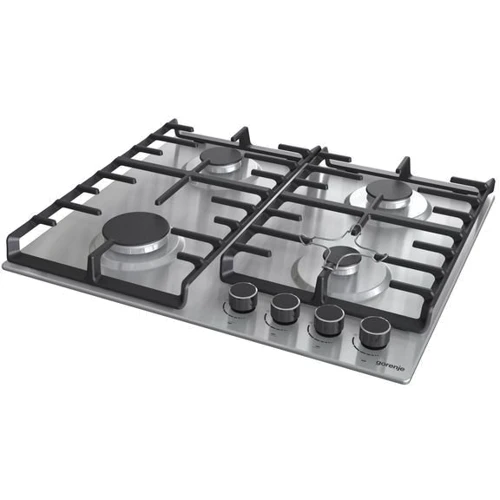 Варильна поверхня газова Gorenje G641BX: Кількість конфорок 4