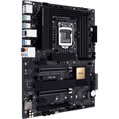 ASUS PROART Z490-CREATOR 10G: Разъемы на плате USB 2.0, USB 3.2 Gen 1, SATA 3.0, M.2