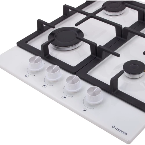 Варильна поверхня Minola MGM 41426 WH: Кількість конфорок 4