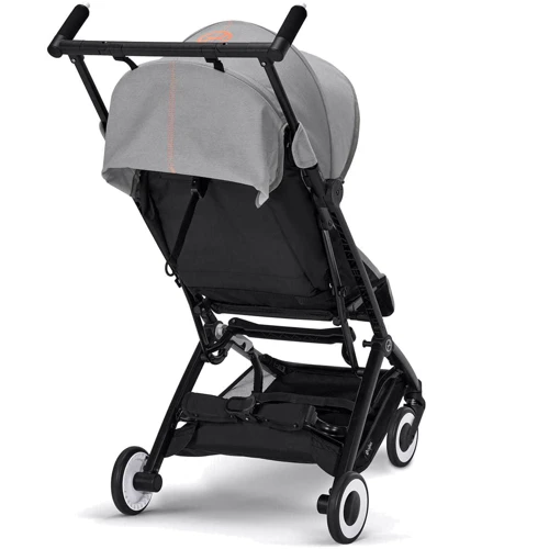 Прогулянкова коляска Cybex Libelle Lava Grey (523000115): Матеріал коліс резина