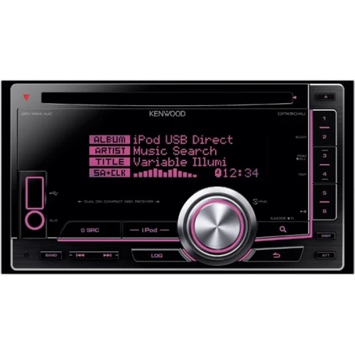 Kenwood DPX-504U: FM-тюнер FM, AM