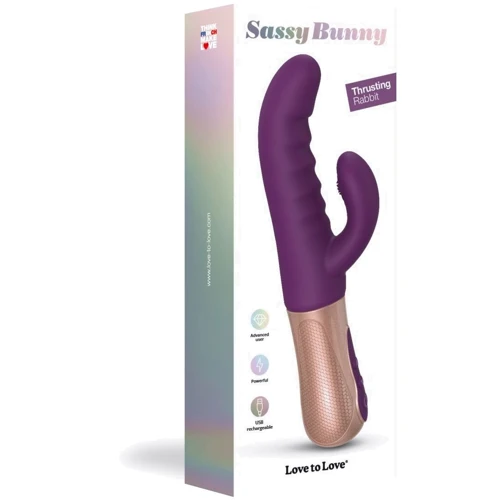 Двойной пульсатор кролик Love To Love SASSY BUNNY - PURPLE RAIN