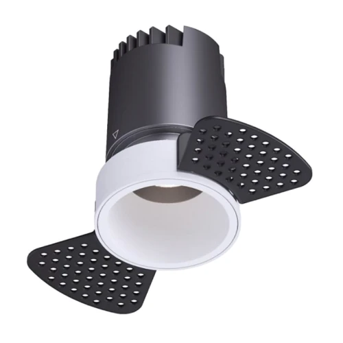 

Светильник точечный врезной Kloodi KD-GIRON107 Tr 6W 4K 38D WH/REF-WH