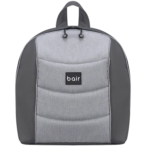 Коляска 2 в 1 Bair Play Plus Soft BPS-218 серый - графит (кожа): Возможность установки люльки нет